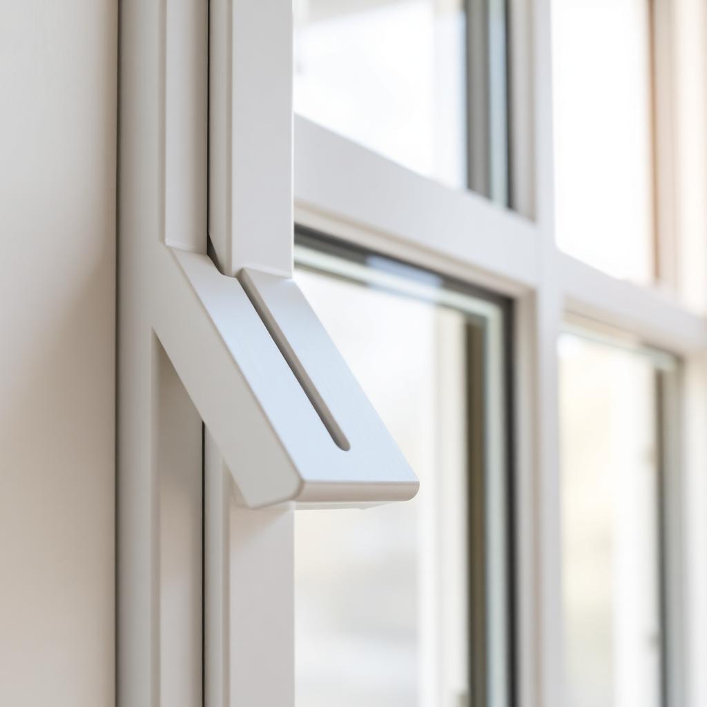Energy-efficient window frame detail